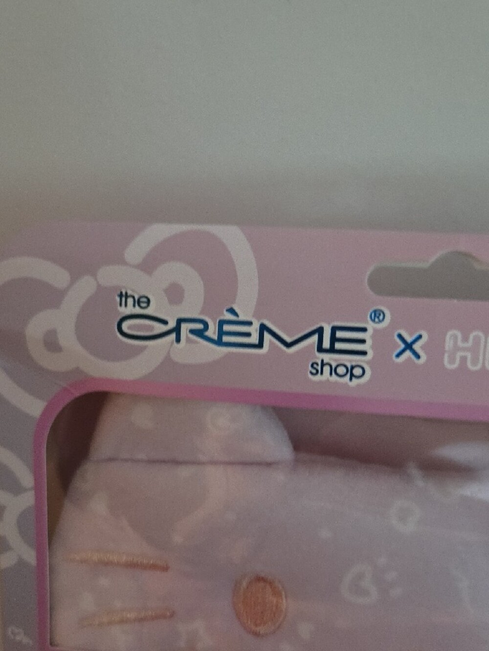 Hello Kitty Plushie Sleep Mask by The Crème Shop - Pink NIP 50th Anniversay - Picture 3 of 4